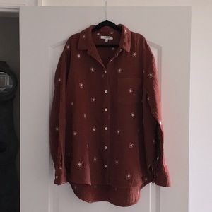 Madewell button down top